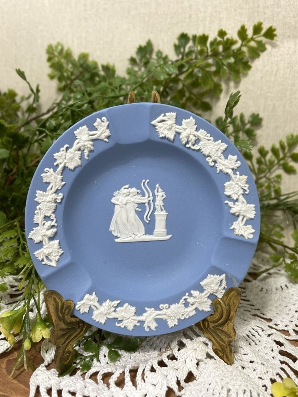 Wedgwood Jasperware Collector Ash Tray Trinket Dish 4 Inch